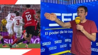 Iturralde lo tiene claro y le da la razón al Sevilla: "Le pega en la espalda"