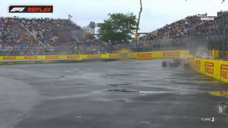 El accidente de Sainz marca los Libres 3 del GP de Canadá de F1